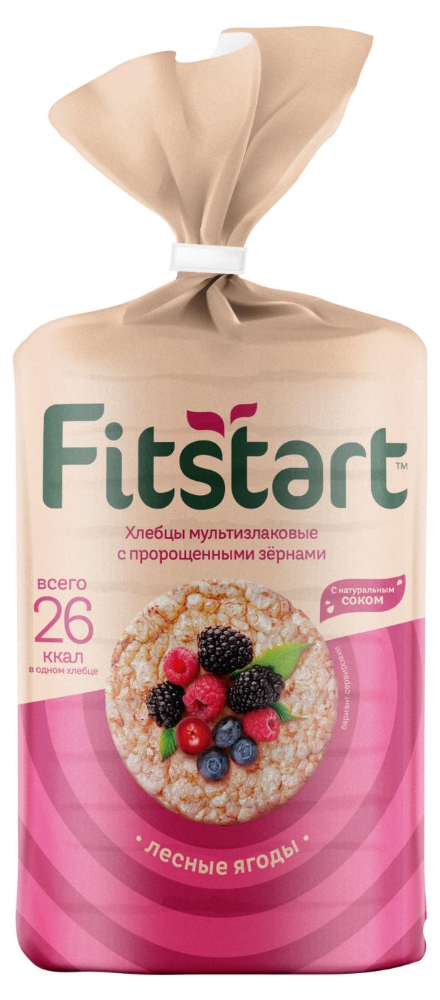 Хлебцы мультизлаковые Fitstart лесные ягоды, 100 г