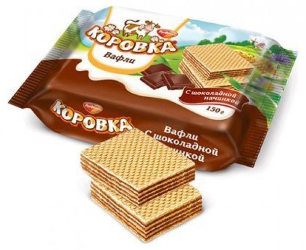 

Вафли «Рот Фронт» Коровка с шоколадной начинкой, 150 г