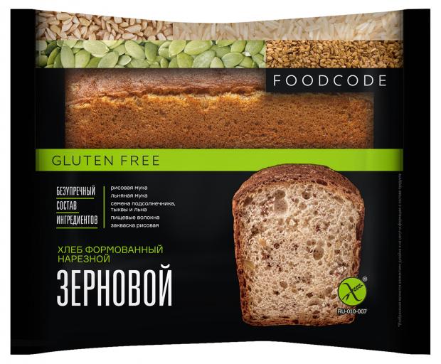 

Хлеб зерновой Foodcode формованный нарезной без глютена, 250 г