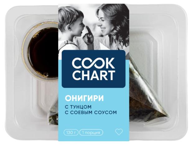 Онигири Cook Chart с филе тунца, 130 г