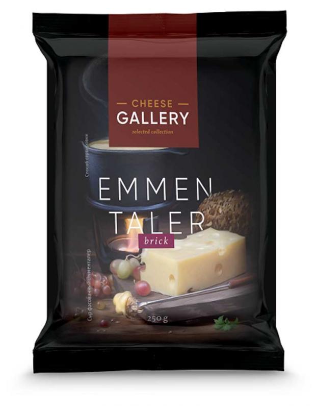 

Сыр полутвердый Cheese Gallery Эмменталер 45%, 250 г