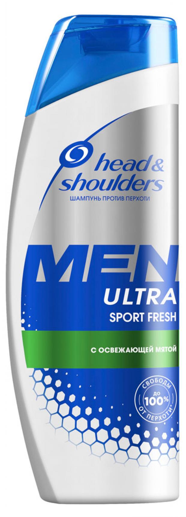 фото Шампунь для волос head&amp;shoulders sports fresh, 400 мл