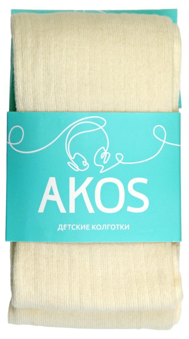 фото Колготки детские akos бежевые, размер 146-152