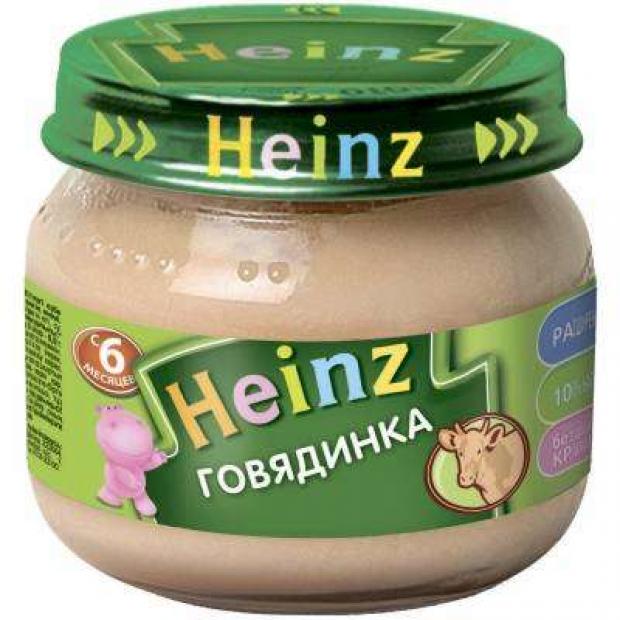 

Пюре Heinz Говядинка с 6 мес., 80 г