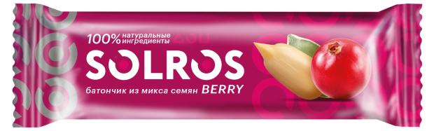 

Батончик из микса семян Solros Berry, 30 г