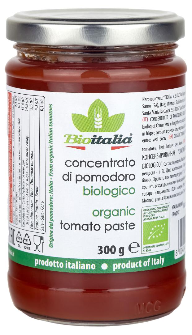 Паста томатная Bioitalia, 300 г