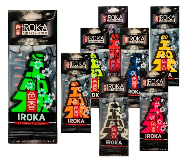 

Ароматизатор Iroka запахи в ассортименте, 1шт