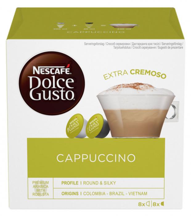 

Кофе в капсулах Nescafe Dolce Gusto Cappuccino, 16 шт