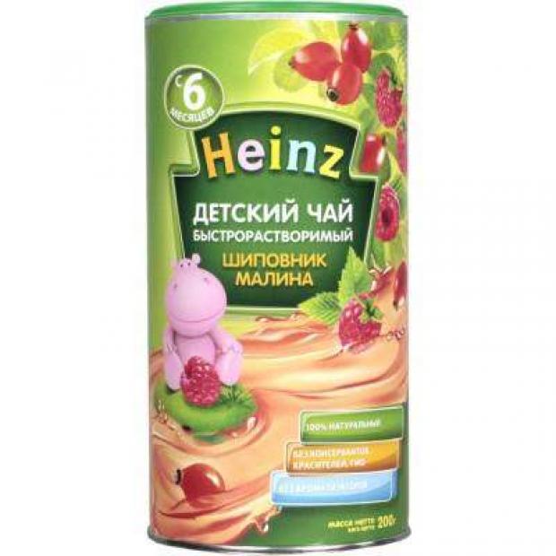 

Чай детский Heinz шиповник и малина с 6 мес., 200 г