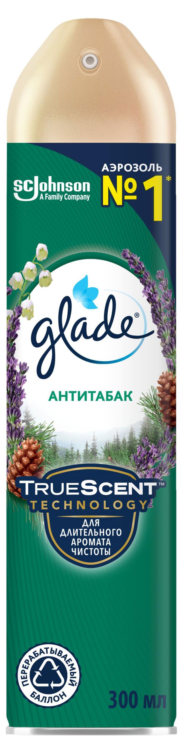 фото Аэрозоль glade антитабак, 300 мл