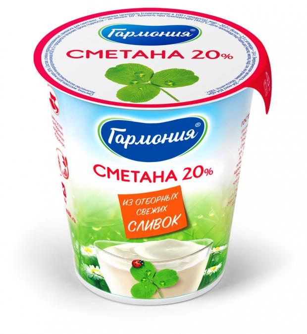 

Сметана «Гармония» 20%, 315 г