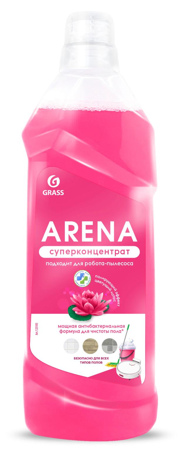 Средство для пола Grass Arena Цветущий лотос с полирующим эффектом для пола, 1 л