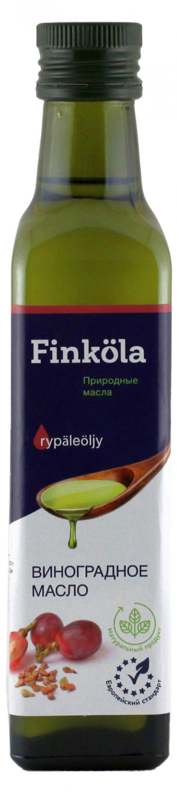 фото Масло виноградное fincola рафинированное, 250 мл