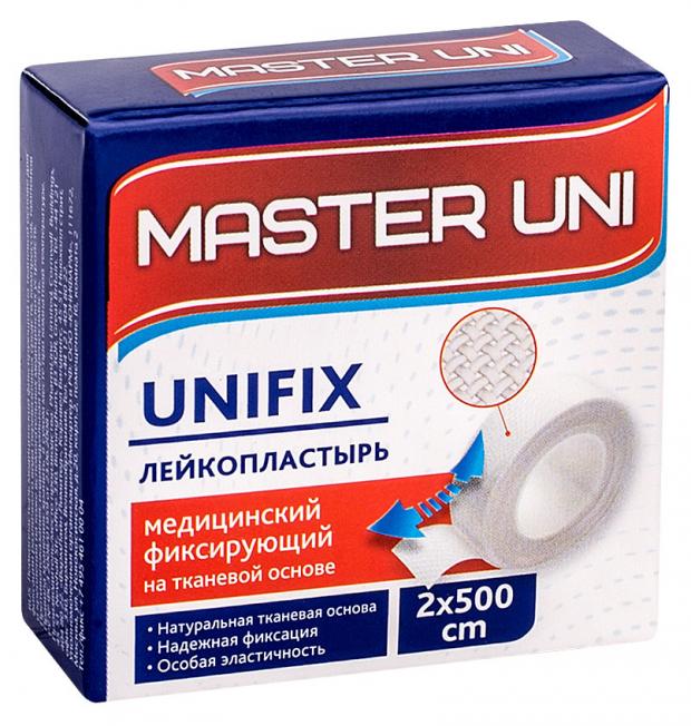 

Лейкопластырь Master Uni Unfix на тканевой основе, 2х500 см