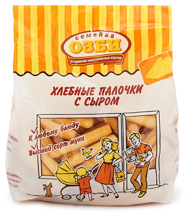 Палочки хлебные Семейка ОЗБИ с сыром, 150 г